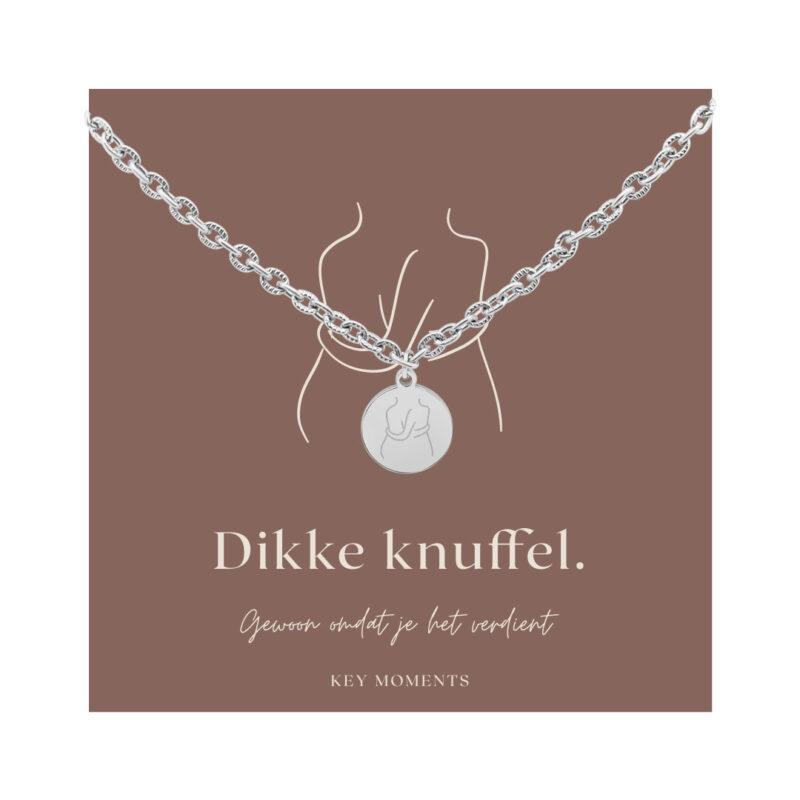 Armband | Dikke knuffel ZILVER