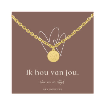 Armband | Ik hou van jou GOUD