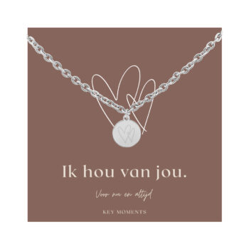 Armband | Ik hou van jou ZILVER