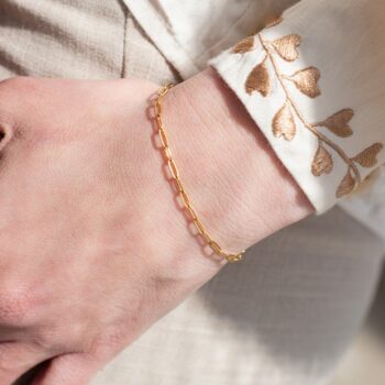 Armband | Ovale schakel GOUD