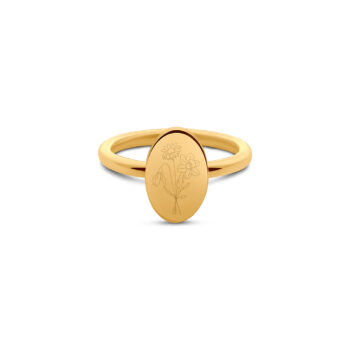 Ring | Bloemenboeket GOUD