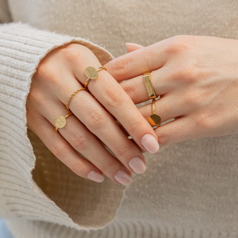 Ring | Wokkel GOUD - Image 2