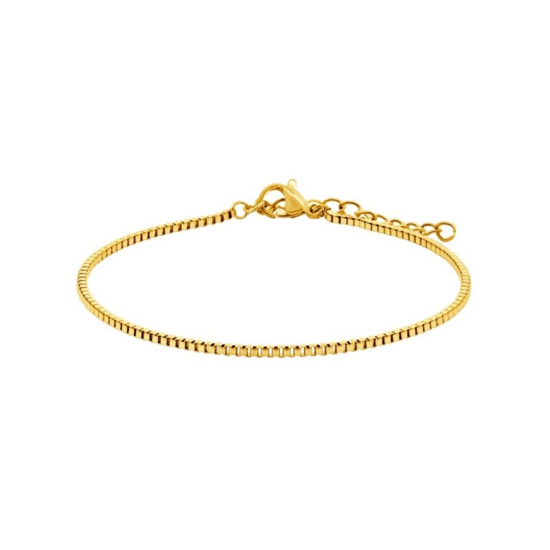 Armband | Box chain GOUD