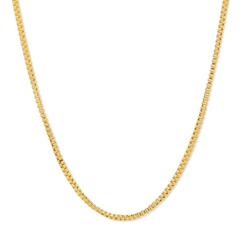 Ketting | Box chain GOUD