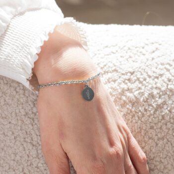 Armband | Blij met jou ZILVER