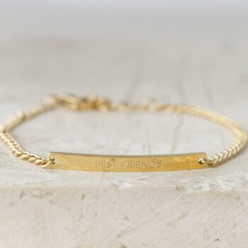 Armband | Best friends GOUD