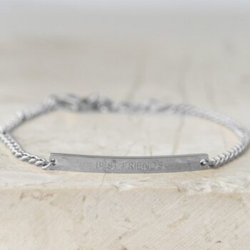 Armband | Best friends ZILVER