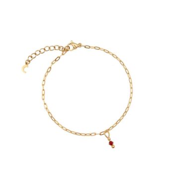 Armband | Birthstone kies je maand GOUD