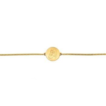 Armband | Lijntekening rond GOUD