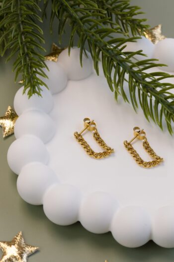 Oorbellen | Adventskalender | Gourmet chain GOUD