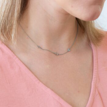 Ketting | Geloof, hoop en liefde ZILVER