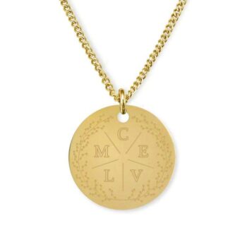 Ketting | Initiaal1-6 initialen GOUD