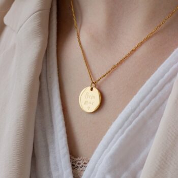 Ketting | Handwriting | Kies je bedel GOUD