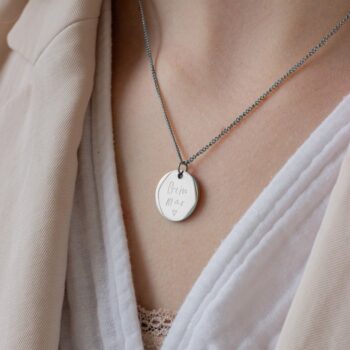 Ketting | Handwriting | Kies je bedel ZILVER