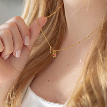 Ketting | Birthstone kies je maand GOUD