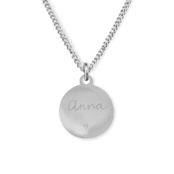 Ketting | Handwriting | Kies je bedel ZILVER