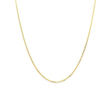 Ketting | Fijne schakel | kies je maat GOUD