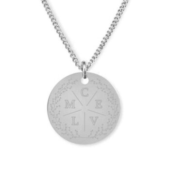 Ketting | Initiaal 1-6 initialen ZILVER