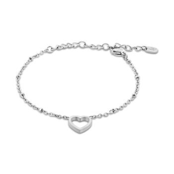 Armband | Heart ZILVER