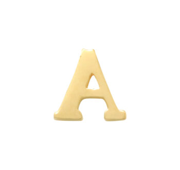 Oorbelknopje | Alfabet | Kies je letter | 14K GOUD