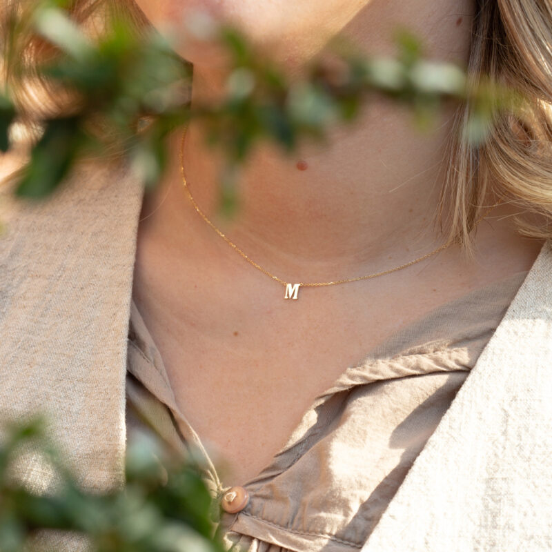 Ketting | Alfabet | Kies je letter | 14K GOUD - Afbeelding 2